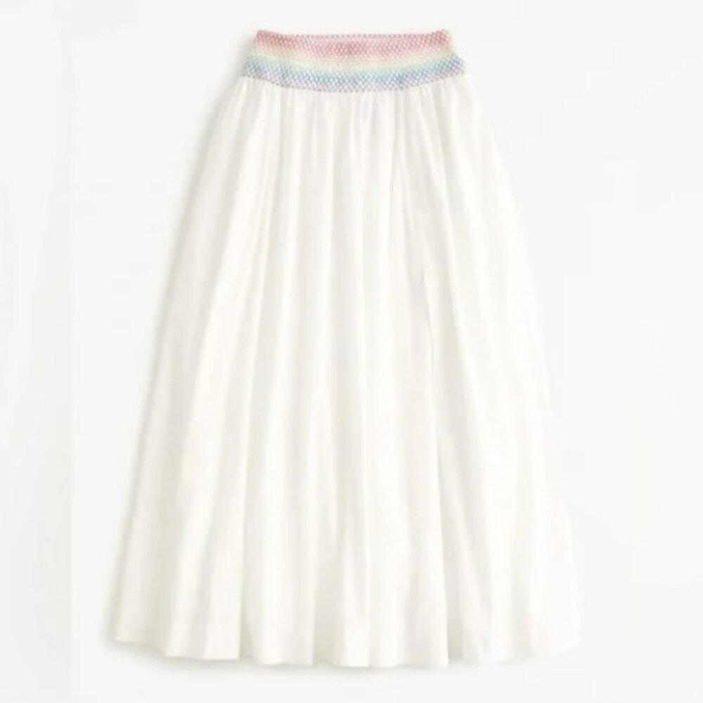 Abercrombie & Fitch for The Trevor Project High Rise Elastic Waist Maxi Skirt XS